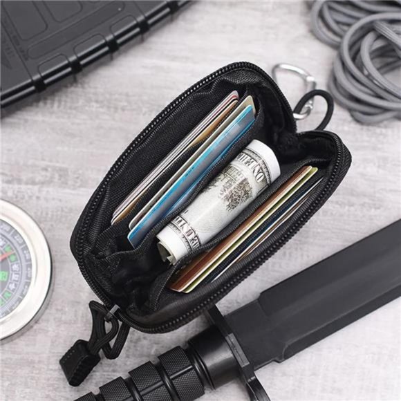 Tactical EDC Pouch, Pocket Organizer, ID Holder, Credit Card Holder for Men - Picture 4 of 7